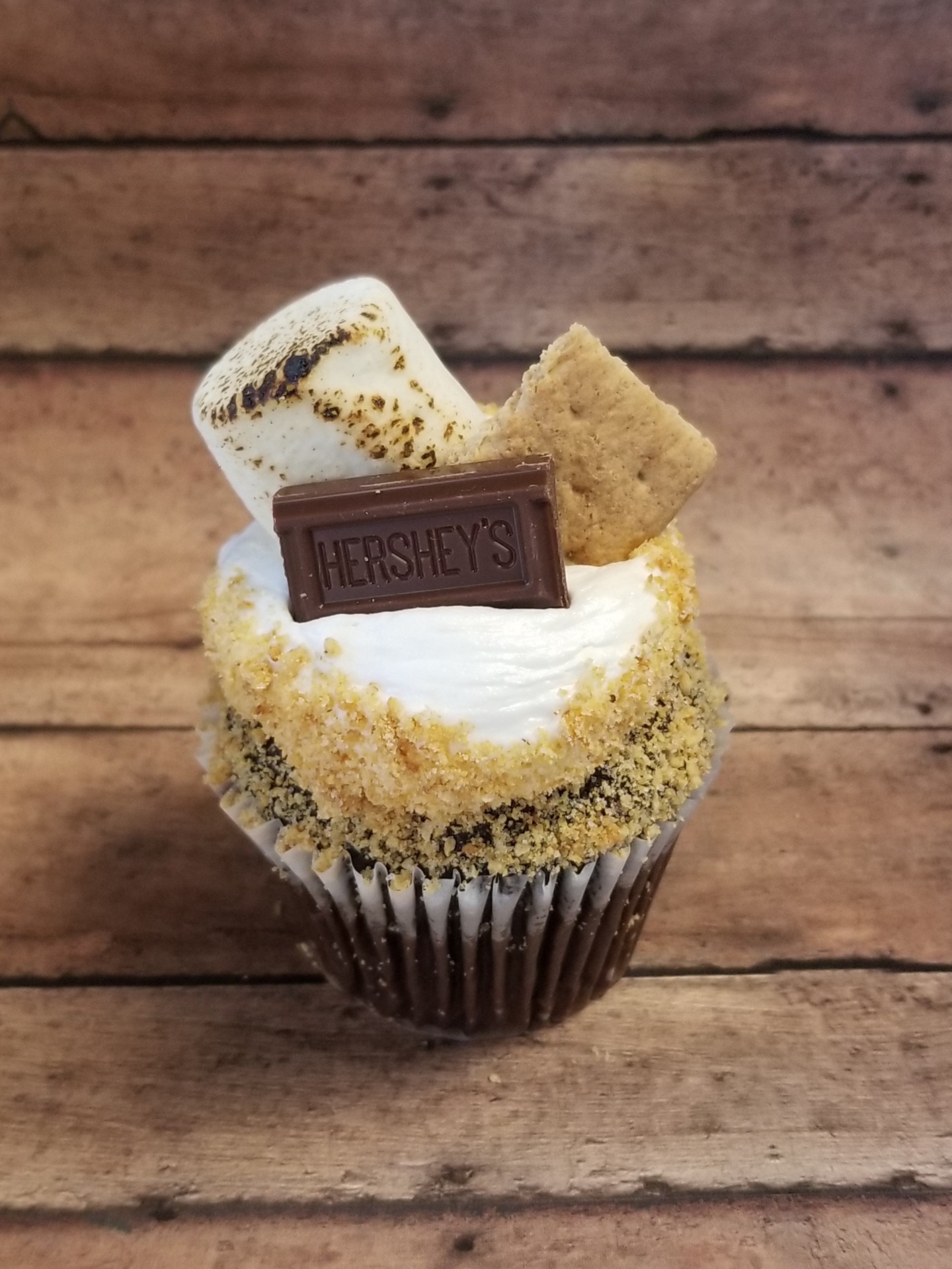 S'mores cupcake