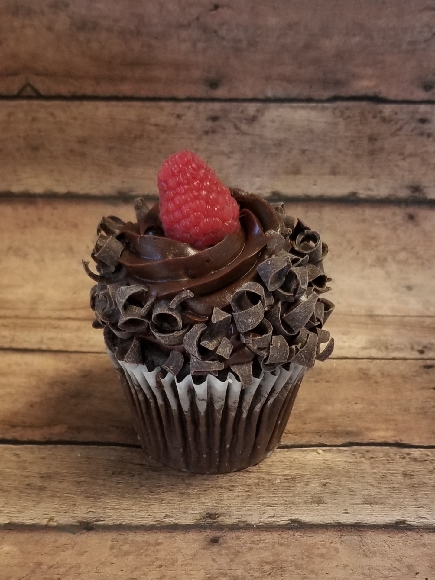 Chocolate Raspberry cupcake