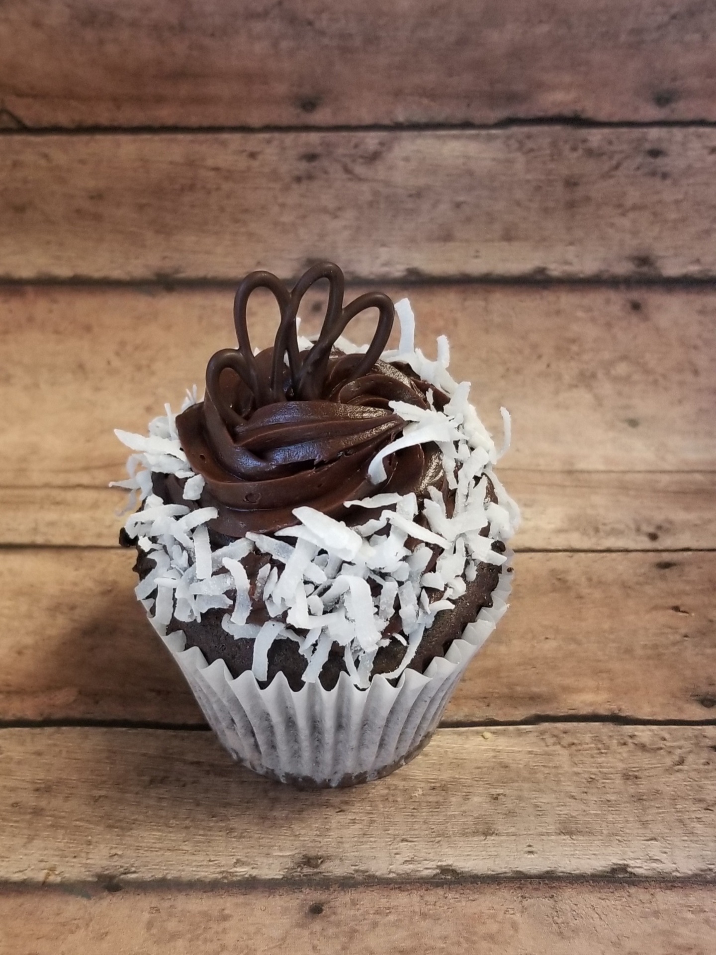 Mounds cupcake