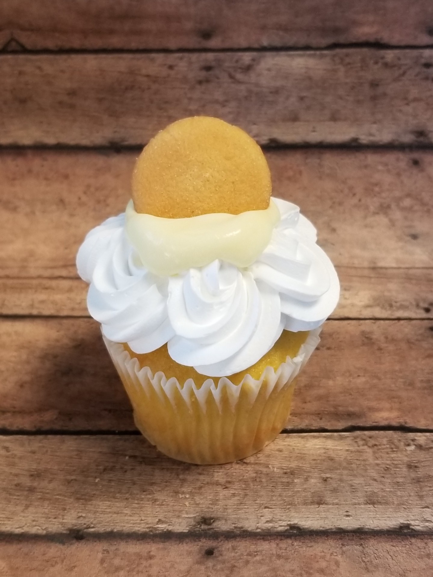 Banana Cream Pie cupcake