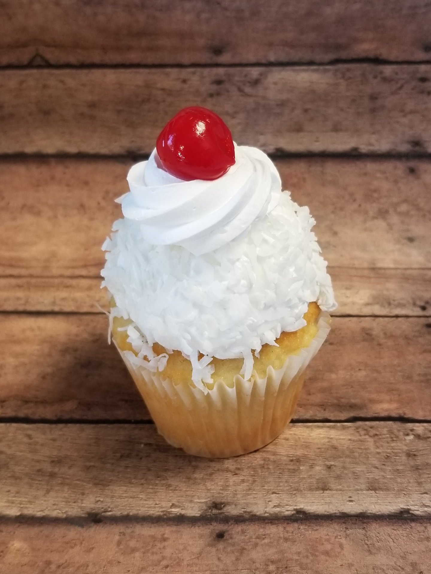 Coconut cupcake