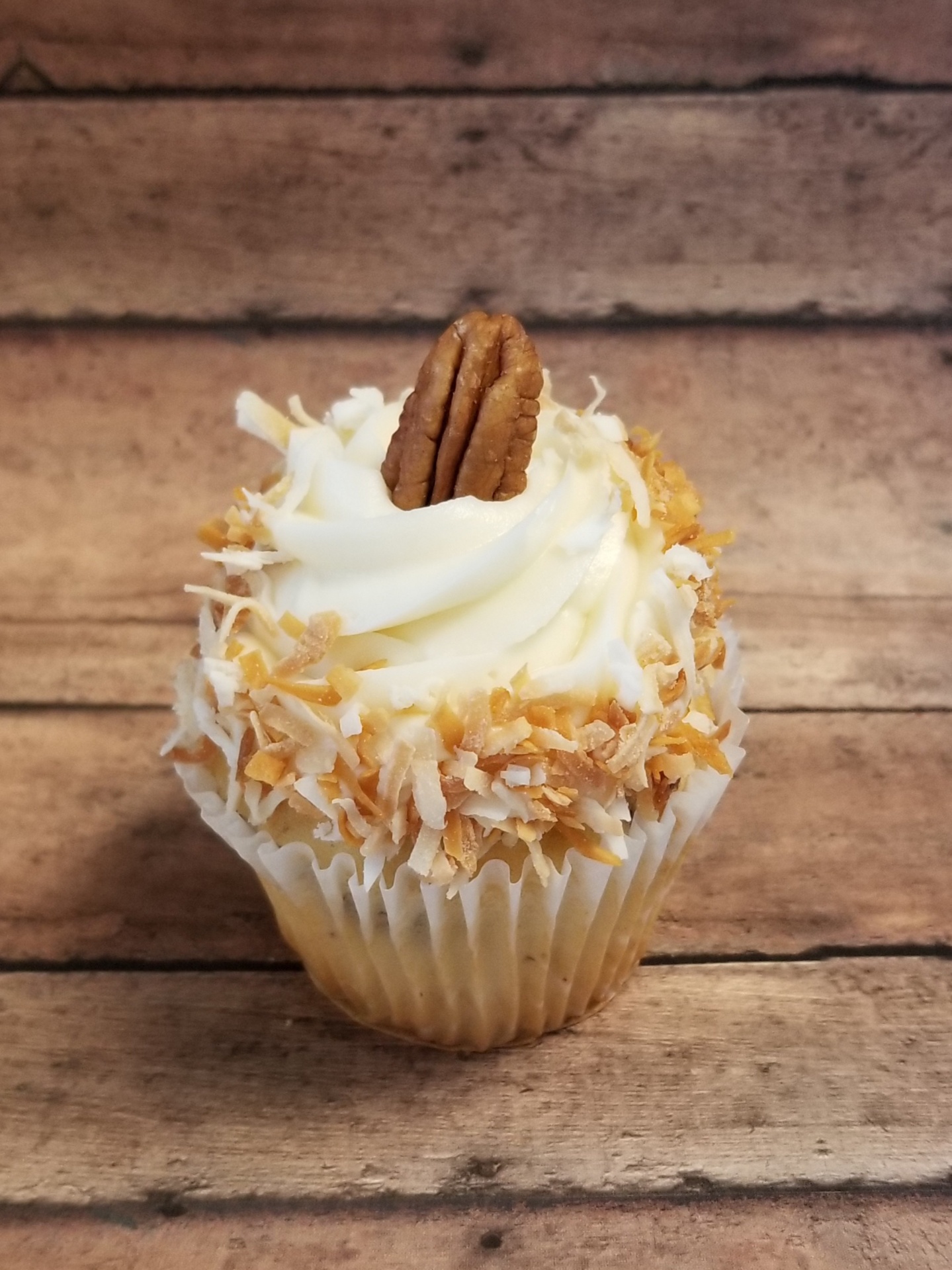 Italian Cream cupcake